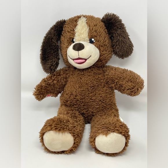 BUILD-A-BEAR: Playful Puppy Dog, Brown, Scruffy with Red Shazam Shirt - Picture 9 of 15